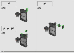 LEGO 10333 instructions page 206 – build guide