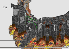 LEGO 10333 instructions page 209 – build guide