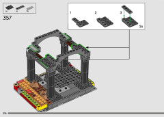 LEGO 10333 instructions page 224 – build guide