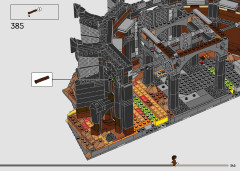 LEGO 10333 instructions page 245 – build guide