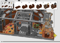 LEGO 10333 instructions page 260 – build guide