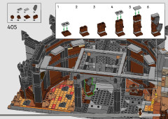 LEGO 10333 instructions page 261 – build guide