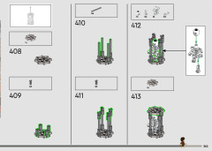 LEGO 10333 instructions page 265 – build guide