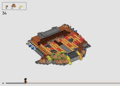 LEGO 10333 instructions page 34 – build guide