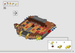 LEGO 10333 instructions page 35 – build guide