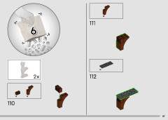 LEGO 10333 instructions page 87 – build guide
