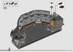 LEGO 10333 instructions page 65 – build guide