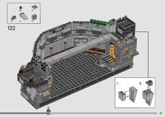 LEGO 10333 instructions page 75 – build guide
