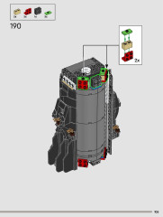 LEGO 10333 instructions page 105 – build guide