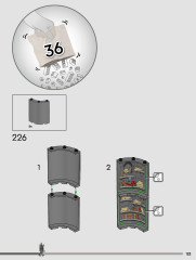 LEGO 10333 instructions page 123 – build guide