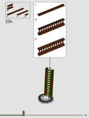 LEGO 10333 instructions page 129 – build guide