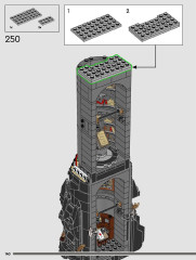 LEGO 10333 instructions page 140 – build guide