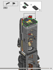 LEGO 10333 instructions page 159 – build guide