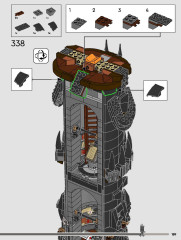 LEGO 10333 instructions page 189 – build guide