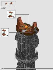 LEGO 10333 instructions page 192 – build guide