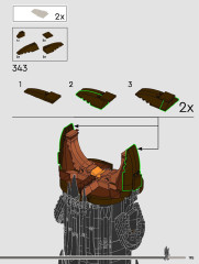LEGO 10333 instructions page 195 – build guide