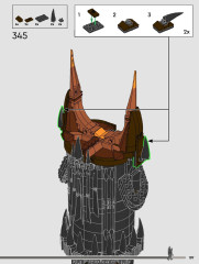 LEGO 10333 instructions page 197 – build guide