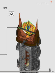 LEGO 10333 instructions page 203 – build guide