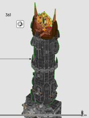 LEGO 10333 instructions page 205 – build guide