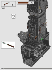 LEGO 10333 instructions page 206 – build guide