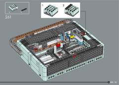 LEGO 10334 instructions page 183 – build guide