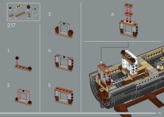 LEGO 10335 instructions page 133 – build guide