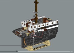 LEGO 10335 instructions page 255 – build guide