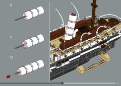 LEGO 10335 instructions page 319 – build guide