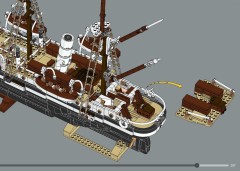 LEGO 10335 instructions page 387 – build guide