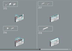 LEGO 10337 instructions page 195 – build guide