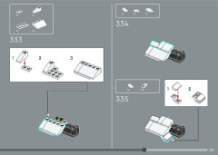 LEGO 10337 instructions page 209 – build guide