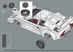 LEGO 10337 instructions page 244 – build guide