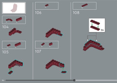 LEGO 10337 instructions page 86 – build guide