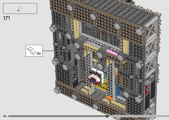 LEGO 10341 instructions page 126 – build guide