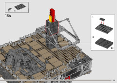 LEGO 10341 instructions page 135 – build guide