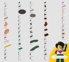 LEGO 10343 instructions page 41 – build guide