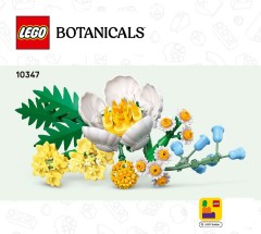 LEGO 10347 instructions page 1 – build guide