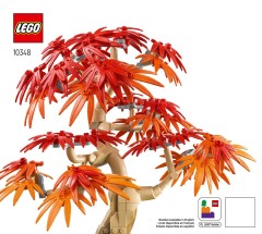 LEGO 10348 instructions page 1 – build guide