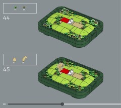 LEGO 10348 instructions page 28 – build guide