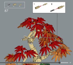 LEGO 10348 instructions page 87 – build guide