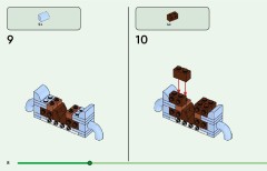 LEGO 10349 instructions page 8 – build guide