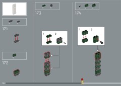 LEGO 10350 instructions page 122 – build guide