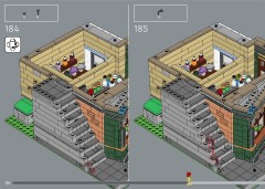 LEGO 10350 instructions page 128 – build guide