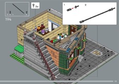 LEGO 10350 instructions page 133 – build guide