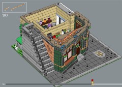 LEGO 10350 instructions page 136 – build guide