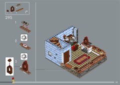 LEGO 10350 instructions page 185 – build guide