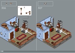 LEGO 10350 instructions page 188 – build guide