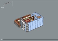 LEGO 10350 instructions page 192 – build guide