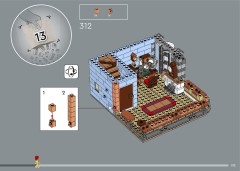 LEGO 10350 instructions page 193 – build guide