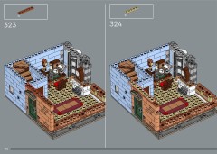 LEGO 10350 instructions page 198 – build guide